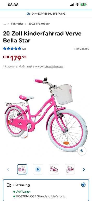 Biciclette: Kinder Velo Fahrrad – Usato da Inwil venduto da 0107MI 1