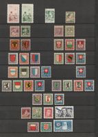 Pro Juventute 1912 - 1955 - postfrisch