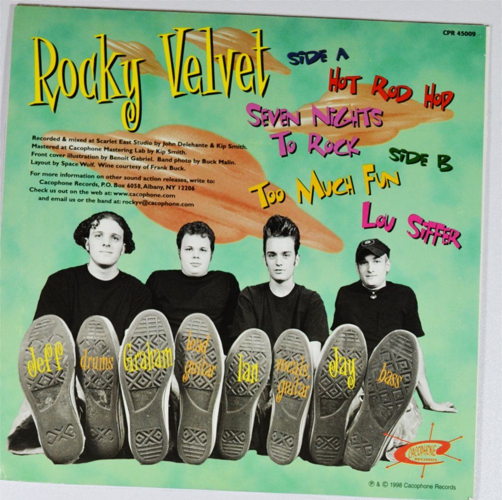 Dischi in vinile: EP: ROCKY VELVET - Too Much Fun – Usato da Frenkendorf venduto da Yard-Sale-2000 1
