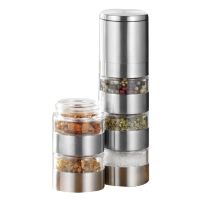 Pfeffermühle, Gewürzmühle, SPICY Silber