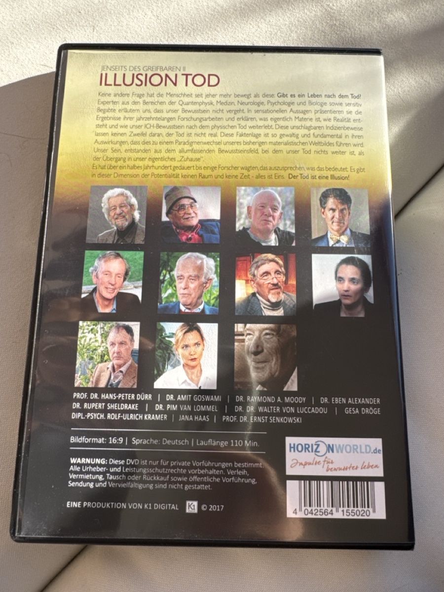 Tutti i DVDs: Dvd - Illusion Tod - Jenseits des Greifbaren 2 – Usato da Kriens venduto da Bergstern86 1