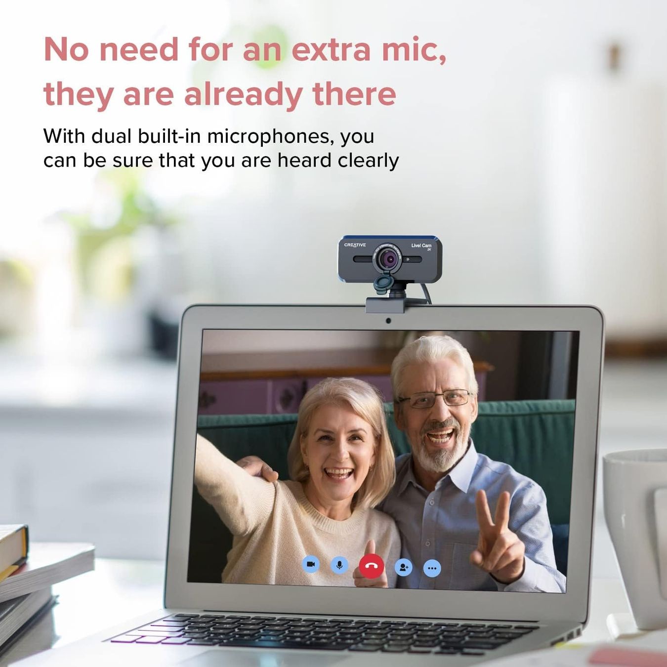 Creative Webcam: Creative Live! Cam Sync V3 - 2K-QHD-USB-Webcam mit 4x Zoom – Usato da Adlikon b.Regensdf venduto da Cappo 5