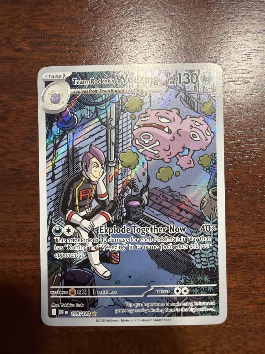 Pokémon Carte collezionabili: Team Rocket's Weezing (DRI 199) – Nuovo (secondo la descrizione) da Emmenbrücke venduto da Pack_Ripper