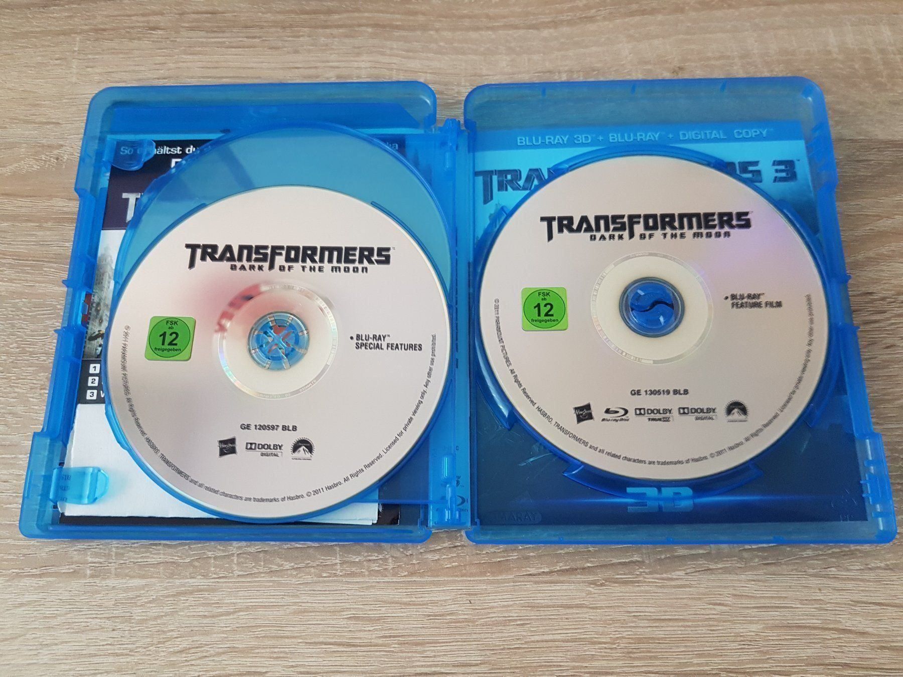 Tutti i DVDs: Transformers 3 3D - Blu-ray – Usato da Carouge GE venduto da Franllo 3