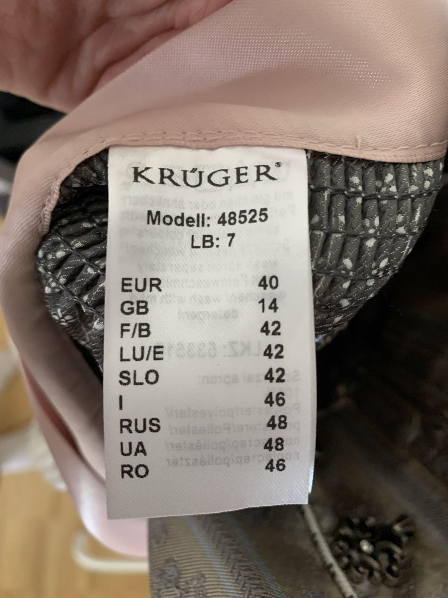 Robes: Dirndl Krüger Gr. 40 – D'occasion à Liebefeld par fabienneruetti 1