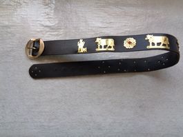 APPENZELLER GURT 80 GÜRTEL CHÜELIGURT SENNTUM BESCHLÄGE