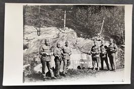 Militär Soldaten, Gotthard Airolo, Gruppenbild/Ca. 1920