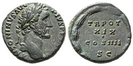 ANTONINUS PIUS AE As (155-146 AD) in great conditions !