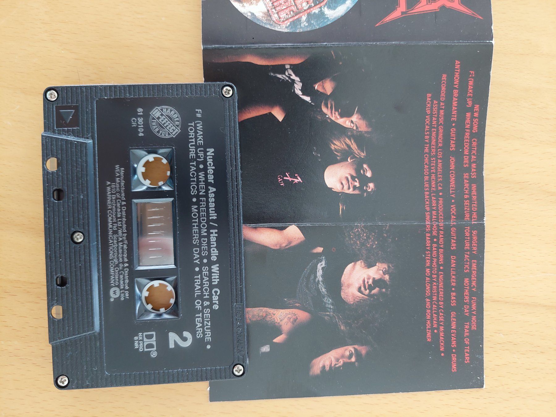 Musicassette: Nuclear Assault - Handle With Care - Kassette – Usato da St.Gallen venduto da Tamal0204 2