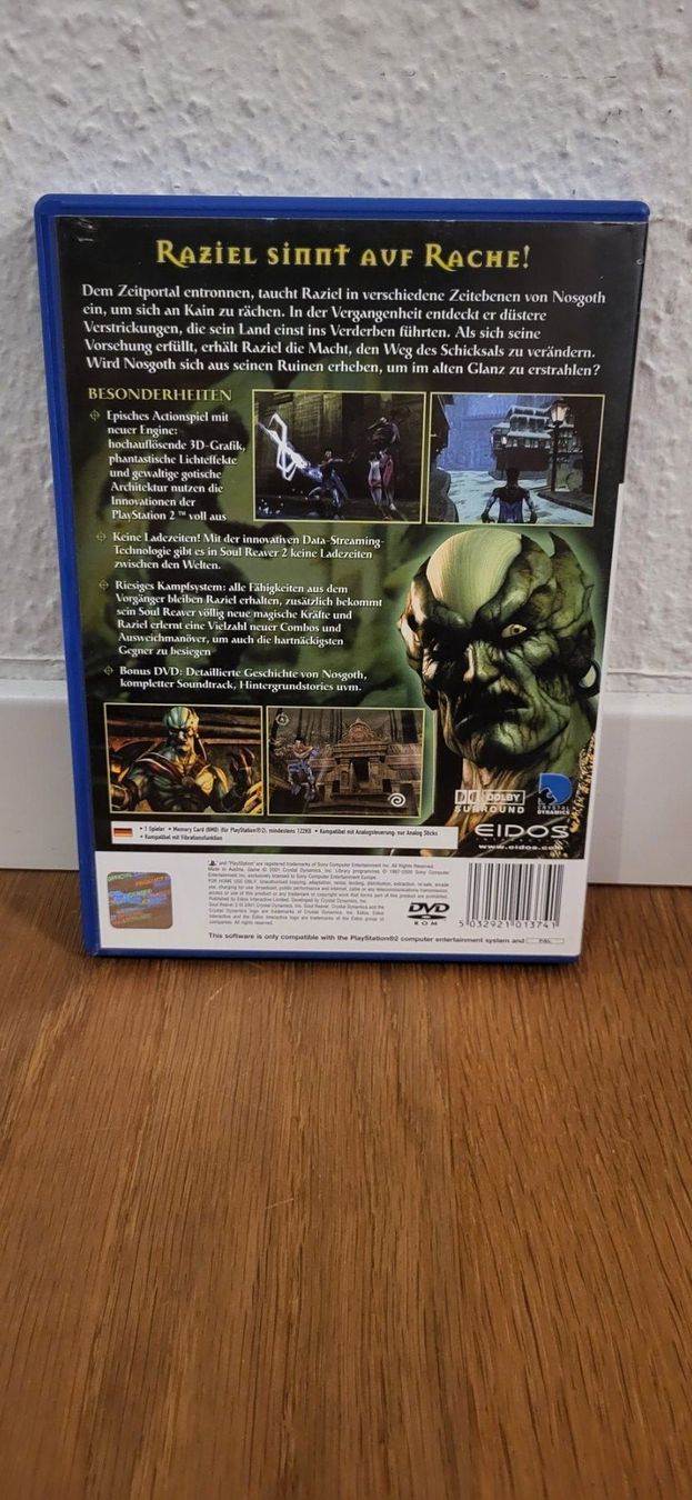 Sony Giochi: PS 2 - Soul Reaver 2 – Usato da Münsingen venduto da DigitaleSpielecke 1