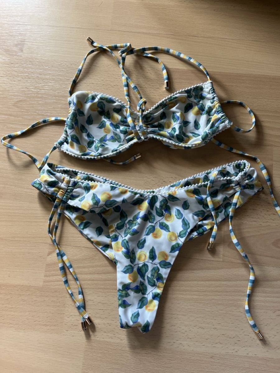 Costumi da bagno & Bikini: Palmar Bikini-Set Oberteil GR S Unterteil GR M – Usato da Bremgarten AG venduto da siljamorgenthaler