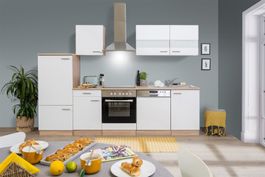 202 Küchenzeile Küchenblock 280cm E/SÄ/W - Küche Einbauküche