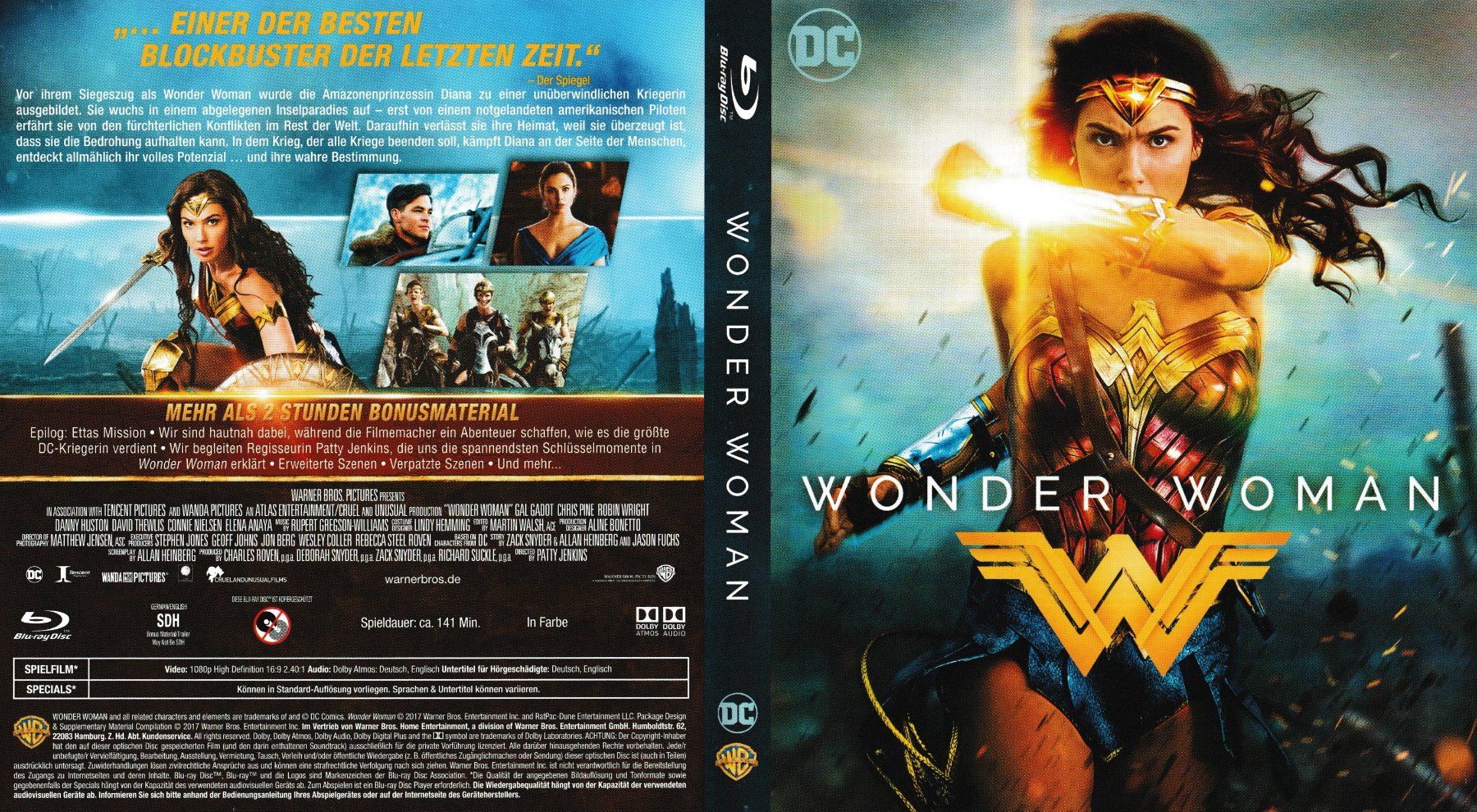 Tutti i DVDs: Blu-Ray - Wonder Woman – Usato da Langnau am Albis venduto da MediaRescuerKeLoX