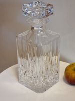 Whisky Karaffe Kristallglas schwer Vintage 1.5 kg