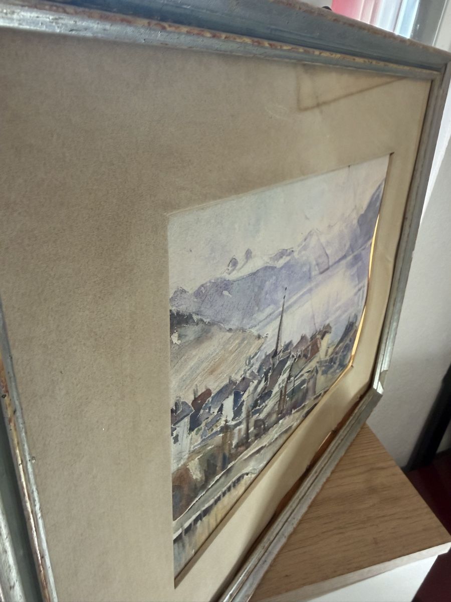 Dipinti: Walter Mafli aquarelle  – Usato da Fétigny venduto da lab_6dry 6