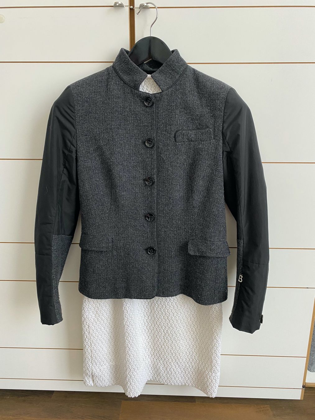 Bogner Jacken: vintage bogner blazer + kleid gr.34 black & white – Gebraucht aus Mels von Adnoh