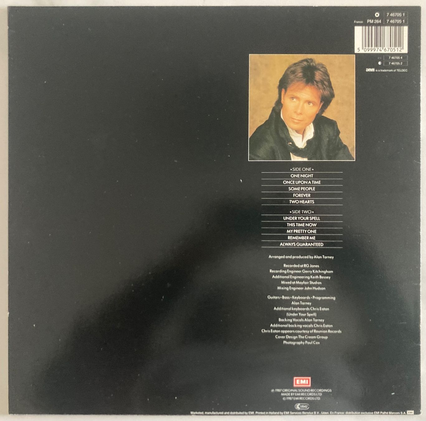 Dischi in vinile: CLIFF RICHARD - ALWAYS GUARANTEED – Usato da Poliez-Pittet venduto da Newtown-Records 1