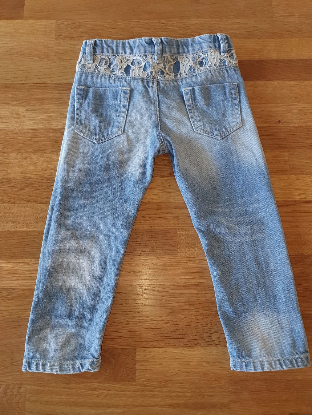 Naturaline Pantaloni: Jeans mit Spitze, Gr. 92, Naturaline – Usato da Einigen venduto da thundermother 3