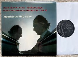 Strawinsky Prokofieff Maurizio Pollini Pétrouchka LP 🛀 TOP