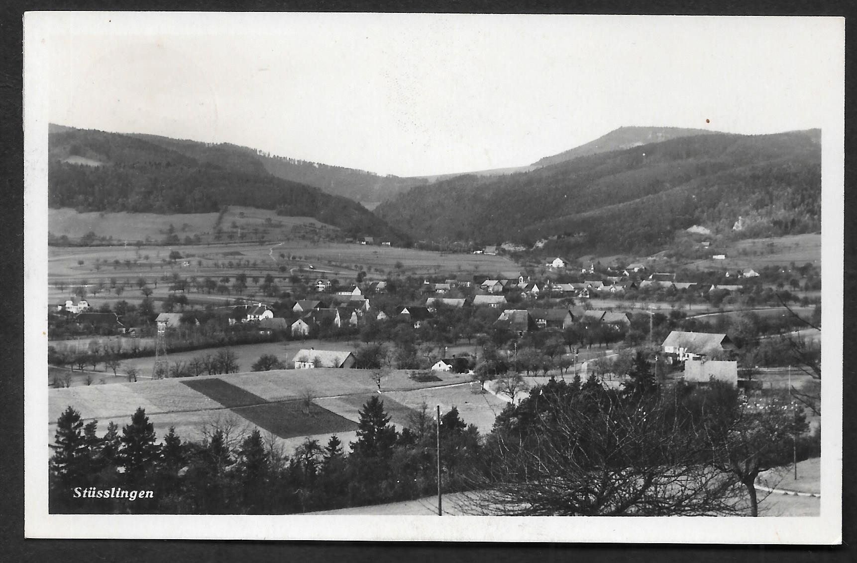 Cartoline postali: Stüsslingen Dorfansicht – Usato da Olten venduto da clotaldi