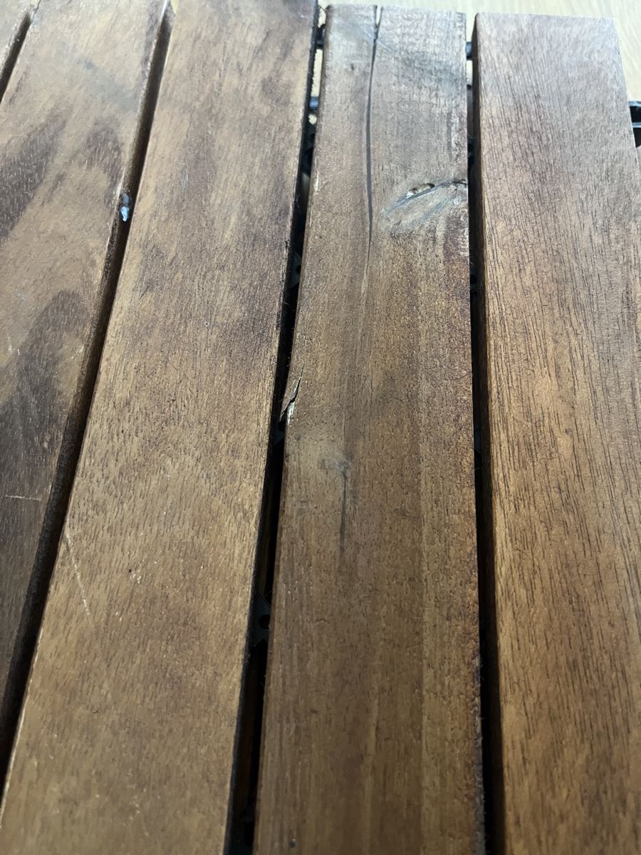 Rivestimenti per pavimenti: Holzfliesen Akazienholz – Usato da Niederdorf venduto da Fay1993 1