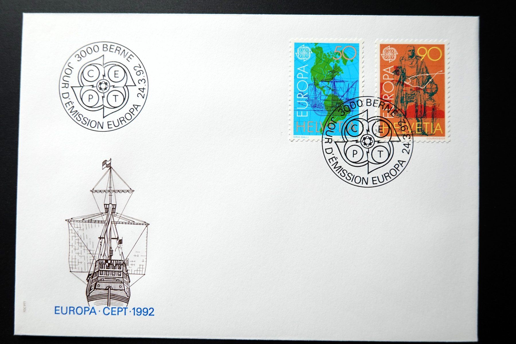 Tutti i francobolli: 1992 FDC Europamarken – Nuovo (secondo la descrizione) da Mettmenstetten venduto da Sutasso