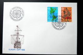 1992 FDC Europamarken