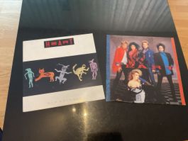 2 Vinyl Schallplatten Heart , Heart, Bad Animals Set gebrauc