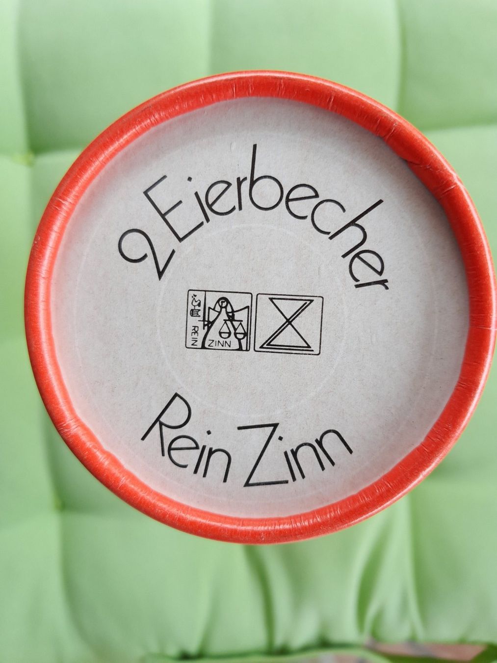 Altre Stoviglie: Eierbecher oder mini Shot Cups 2 St. ZINN mit Box neu – Nuovo e nell'imballaggio originale da Aldesago venduto da ant_zk5q 5
