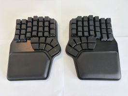 Dygma Defy split ergonomic keyboard, schwarz