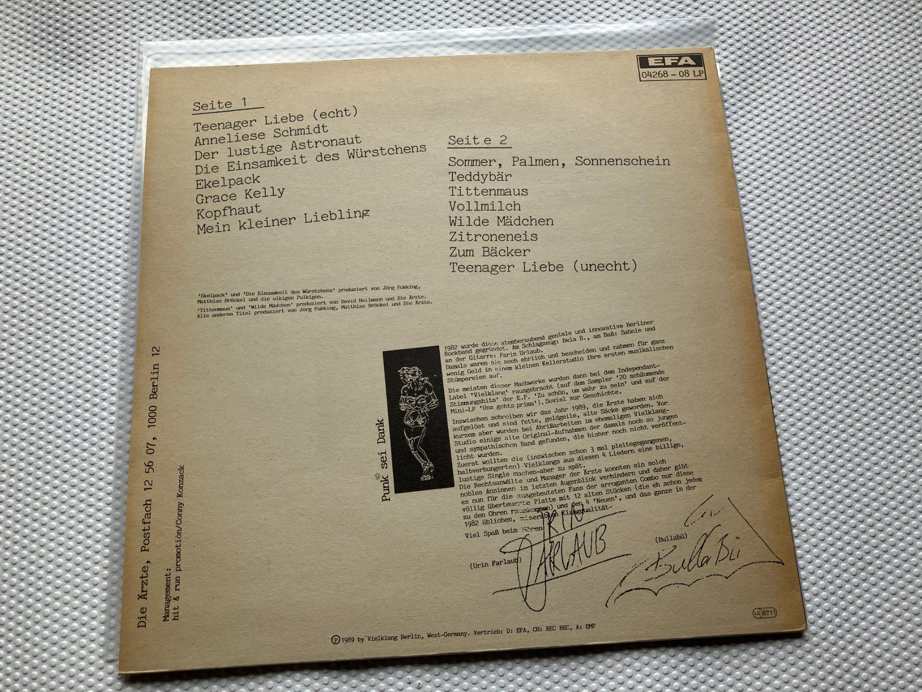 Vinyles: Die Ärzte – D'occasion à Aarwangen par Jukebox3 2
