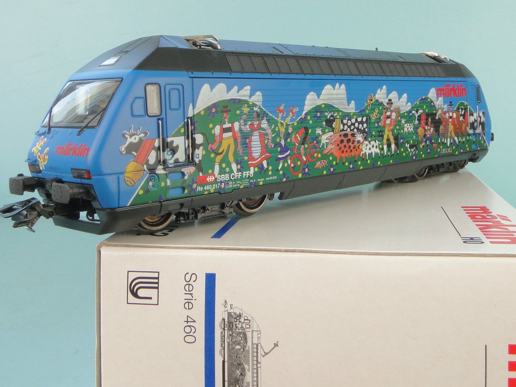 Märklin Modellini di ferrovie: Märklin 3452 Re 460 Alpen, Digital – Usato da Bülach venduto da cann11