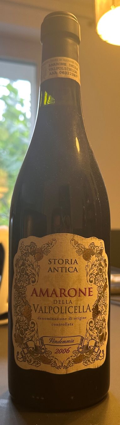 Amarone Wein: Amarone Della Valpolicella 2006 – Neu und originalverpackt aus Zürich von The_Outlaw 1