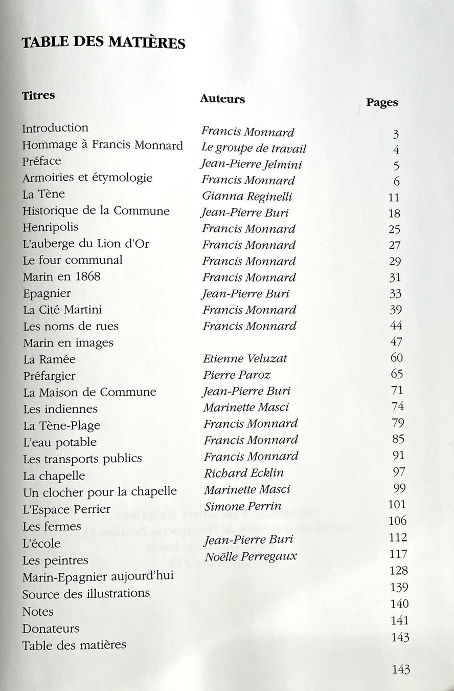 Libri: Mémoire de Marin-Epagnier - Une commune racontée par – Usato da Savagnier venduto da Ne2065 1
