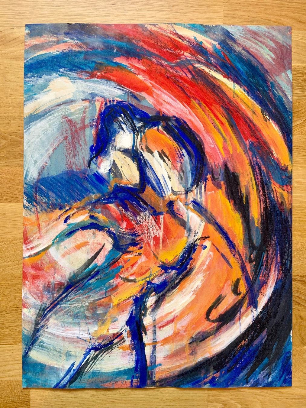 Dipinti: Bild "Traumtänzer" von Barbara Harvey – Usato da Winterthur venduto da LB53 1