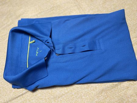 Meru Polo Uomo -colore blu elettrico taglia L 