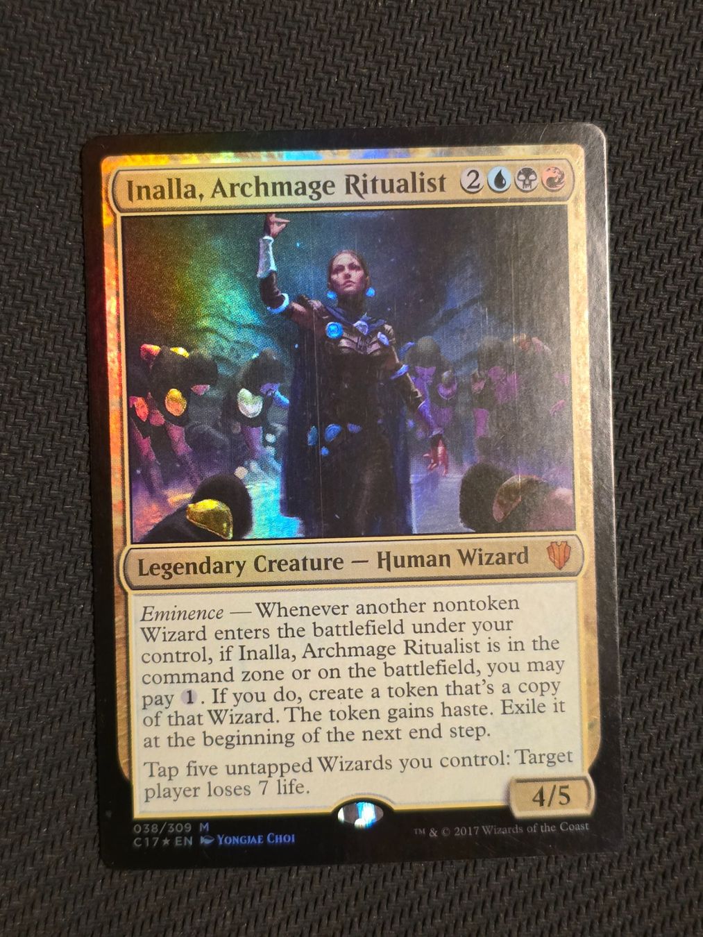 Magic The Gathering Carte collezionabili: Inalla, Archmage Ritualist  -  MTG – Usato da Zürich venduto da Semagets