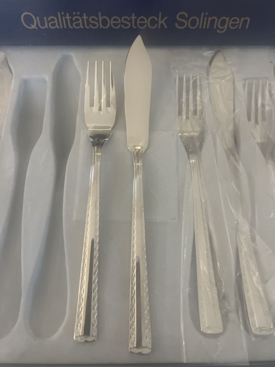 Solingen Set di posate: Fischbesteck 12-teilig – Usato da Bottmingen venduto da ale3829