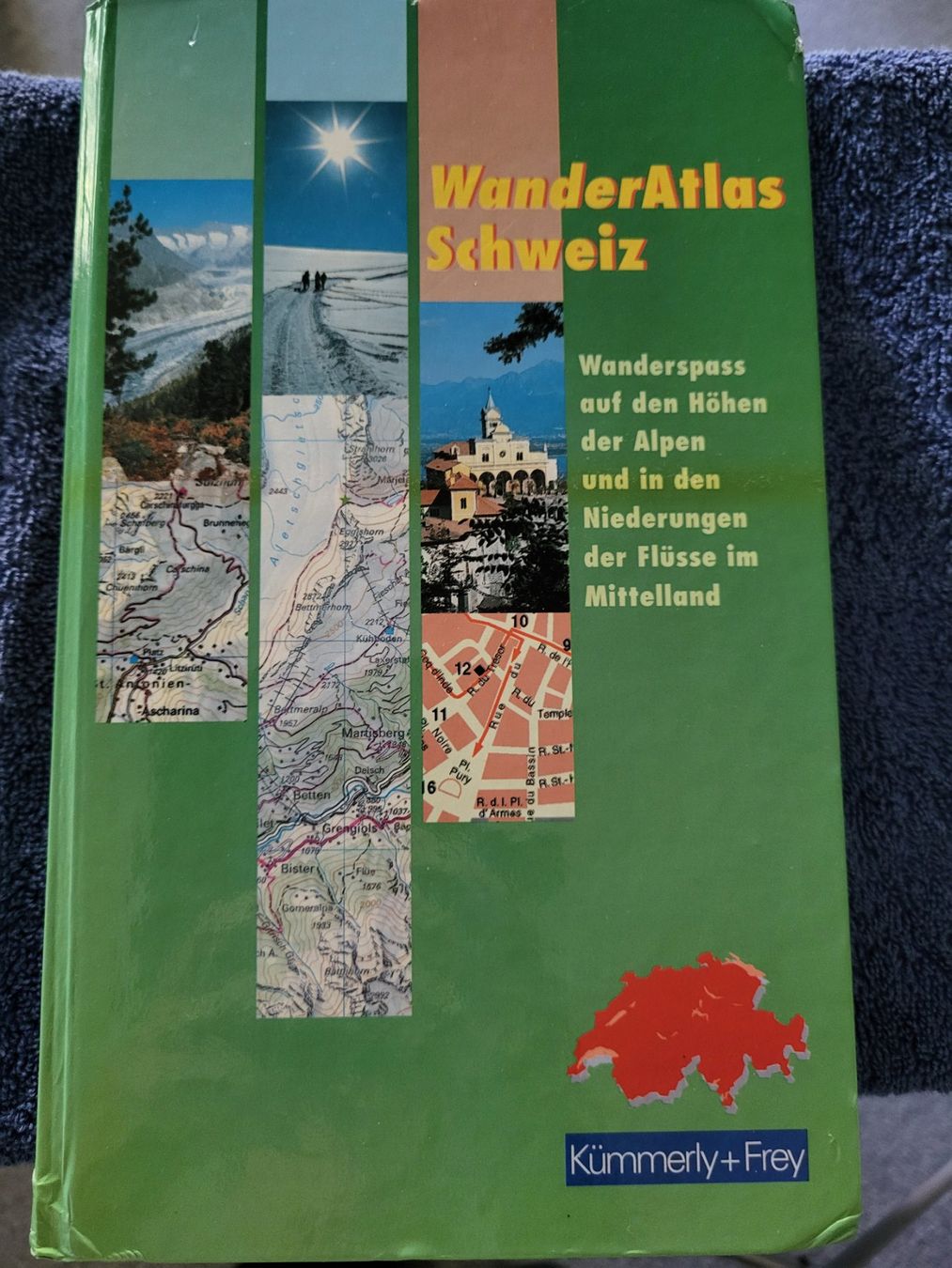 Libri: Wanderatlas der Schweiz – Usato da Au ZH venduto da Denise73