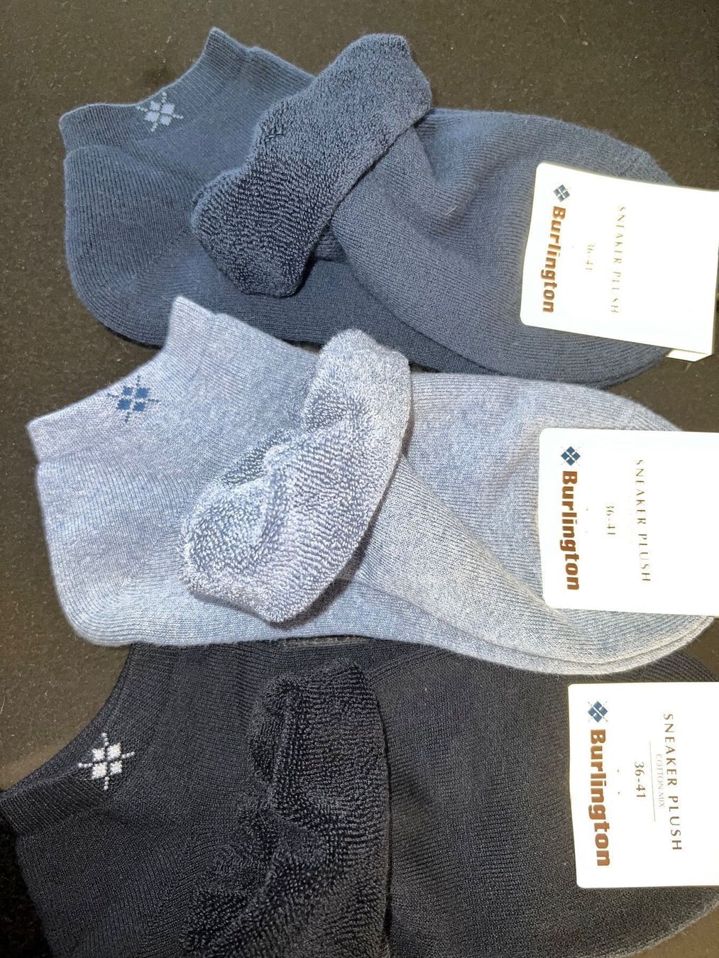 Burlington Calze: Damen Socken Burlington Plush/Baumwolle – Nuovo e nell'imballaggio originale da Zumikon venduto da DamenFashionShop 8