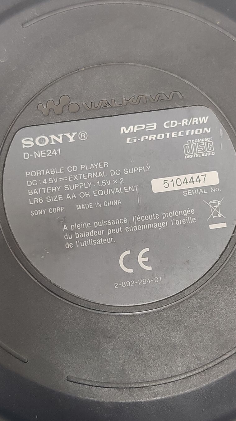 Sony Tragbarer Mediaplayer: Sony Walkman CD-Player (L36) – Gebraucht aus Neuenhof von SchnaeppliAllerlei 5