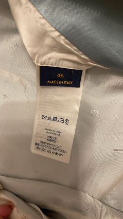 Louis Vuitton „Forever“ Silk Bomber Jacket / Souvenir Jacket
