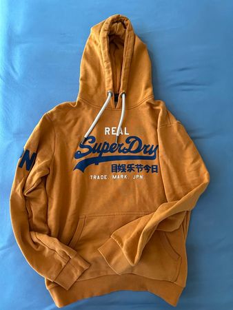 Superdry Pullover Hoodie orange Grösse L