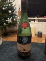 Vintage Rustico Montricher Wein 1973, Rarität! Top!