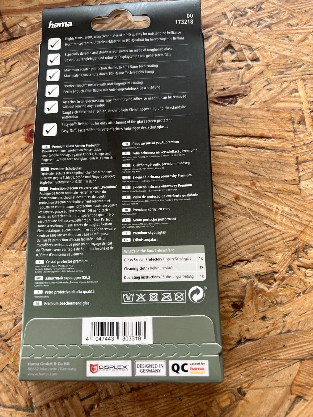 Ritocchi & pellicole di protezione: Screen protector – Usato da Strada venduto da Betflo 2