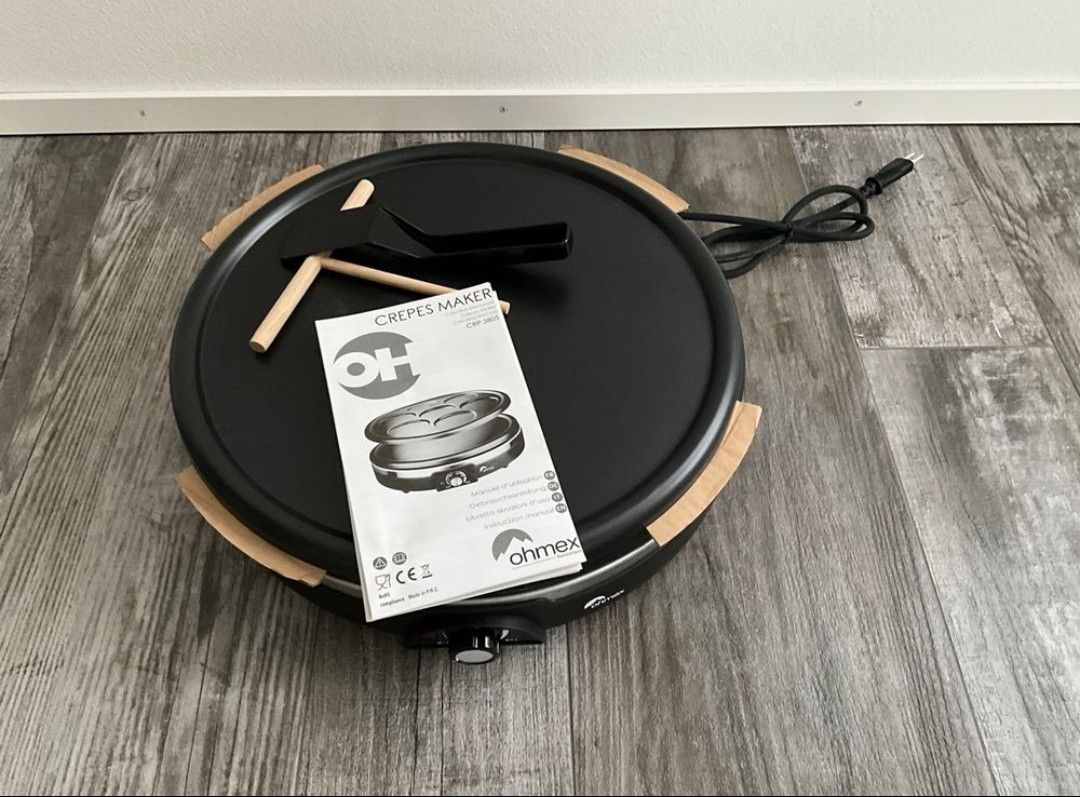 Ohmex Elettrodomestici da cucina: OHMEX Crêpes-Maker – Usato da Tramelan venduto da ken_79rx