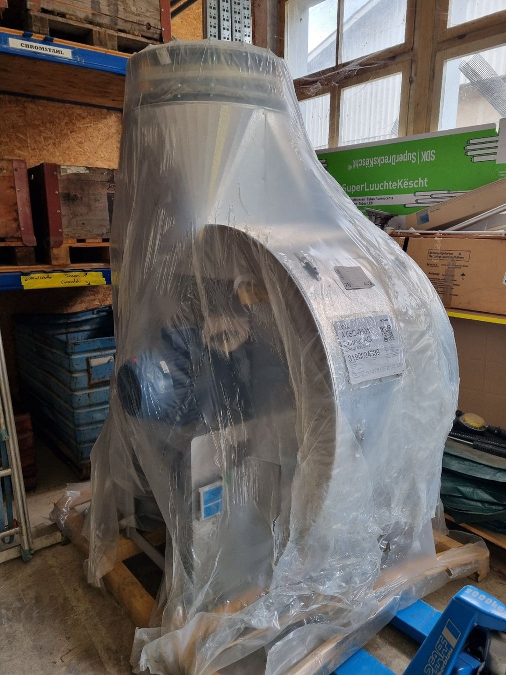 Ventilatoren: Radialventilator mit Motorkonsole – Neu und originalverpackt aus Ormalingen von Dada048