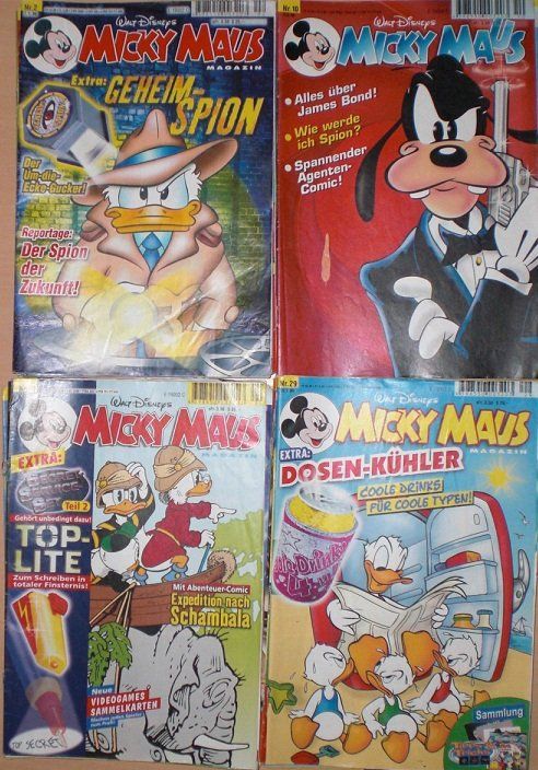 Comics: 7,5 kg - 85 Micky Maus Hefte aus 1990-2000 – Gebraucht aus Zürich von Zurich 4