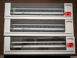 Märklin H0 – Lot 3 voitures SBB CFF FFS