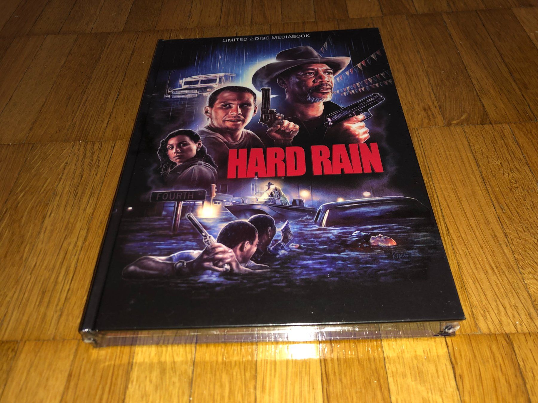 Tutti i DVDs: Hard Rain - MEDIABOOK - A - UNCUT – Nuovo e nell'imballaggio originale da Basel venduto da havsok